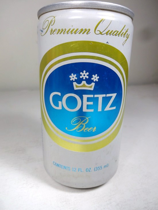 Goetz - blue & white aluminum